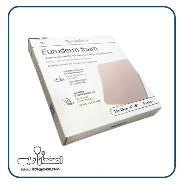 پانسمان فوم یورودرم یوروفارم | Eurofarm Foam